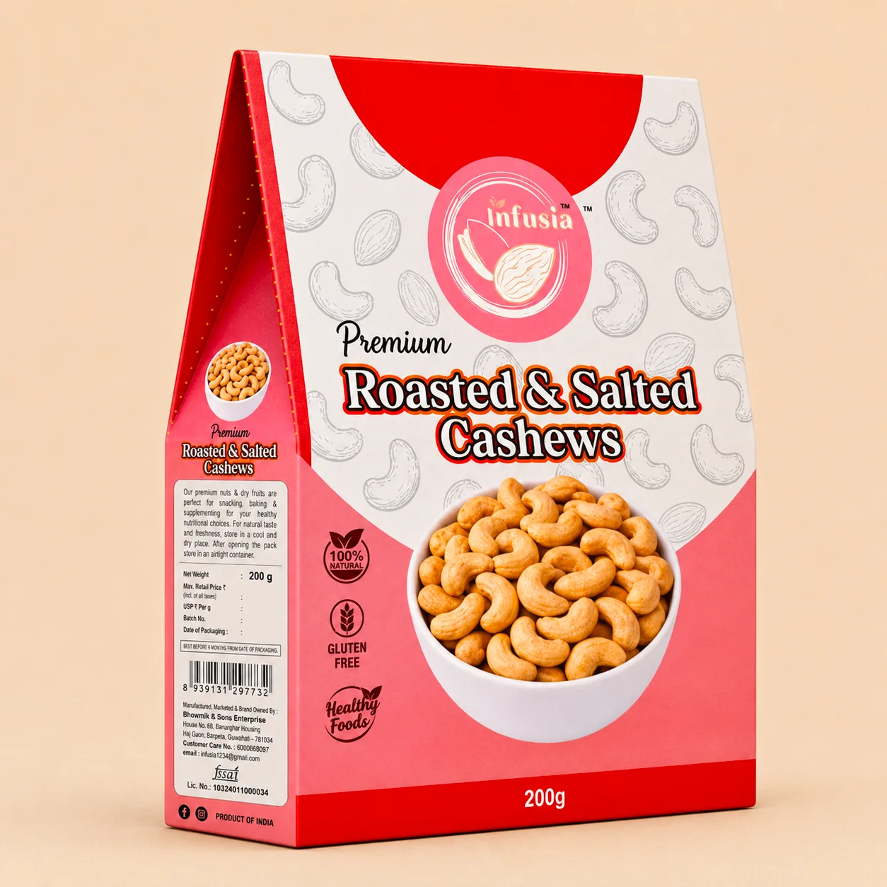 Roasted and Salted Cashews